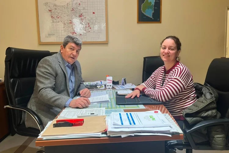 Manuel Schönals y Vanina Perini