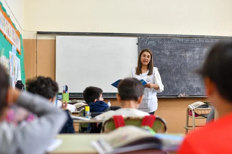 Aula con niños