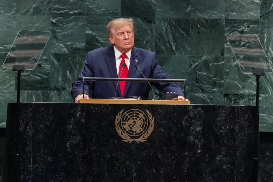 Donald Trump en la ONU Atlántico Sur