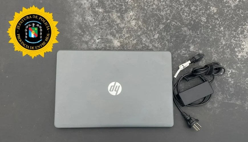notebook robada