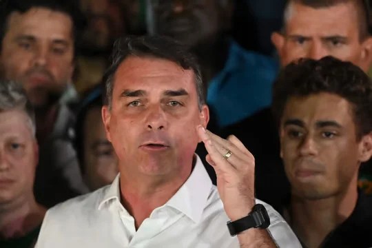 Flavio Bolsonaro. Foto: Foto AgenciaNA/Xinhua/Lucio Tavora.