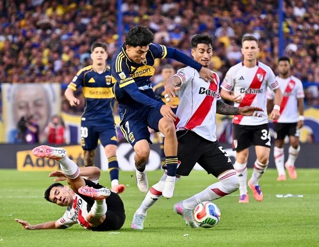 Boca y River jugarán en la Bombonera. Agencia NA (Juan Foglia)