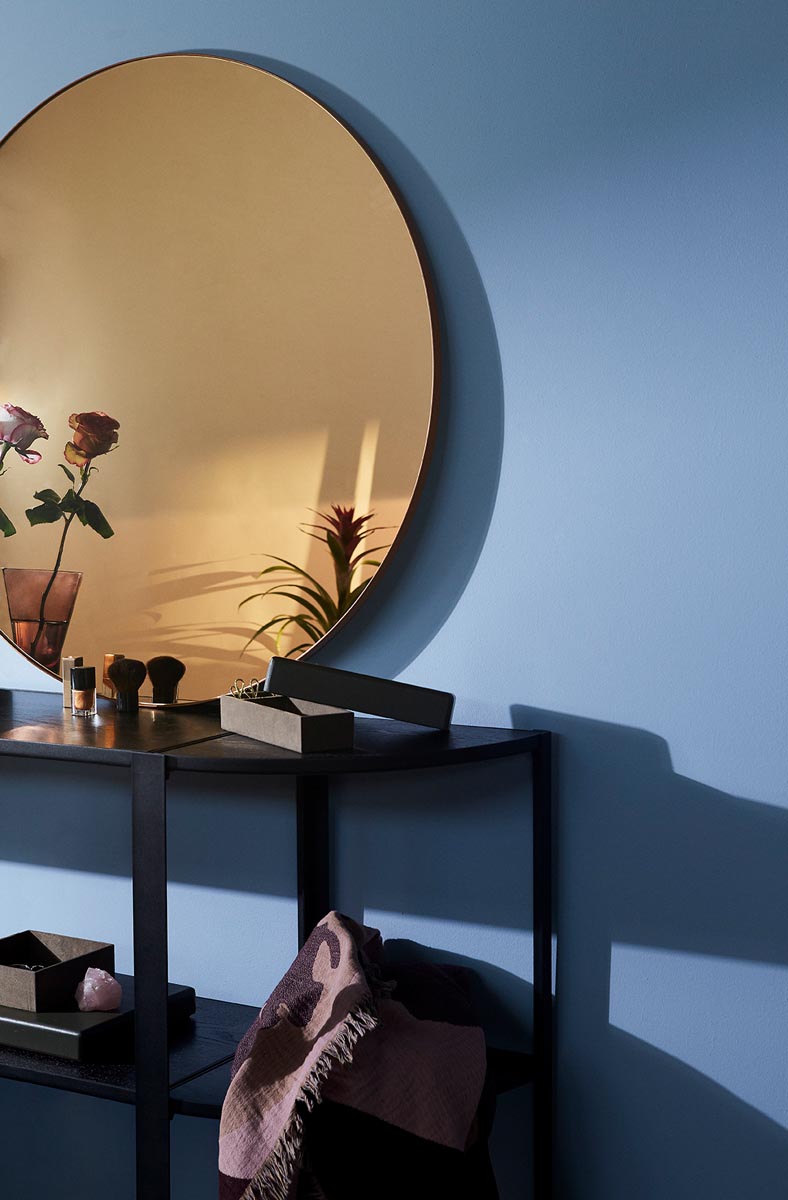 CIRCUM AMBER mirror large AYTM  FMDESIGN ELEMENTS