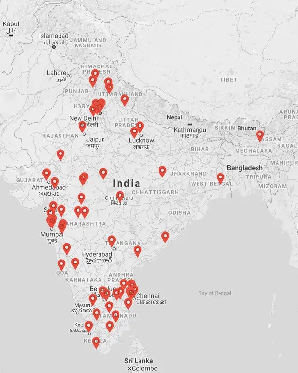 Clients Map