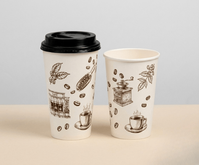 Custom Printed Coffee Cup