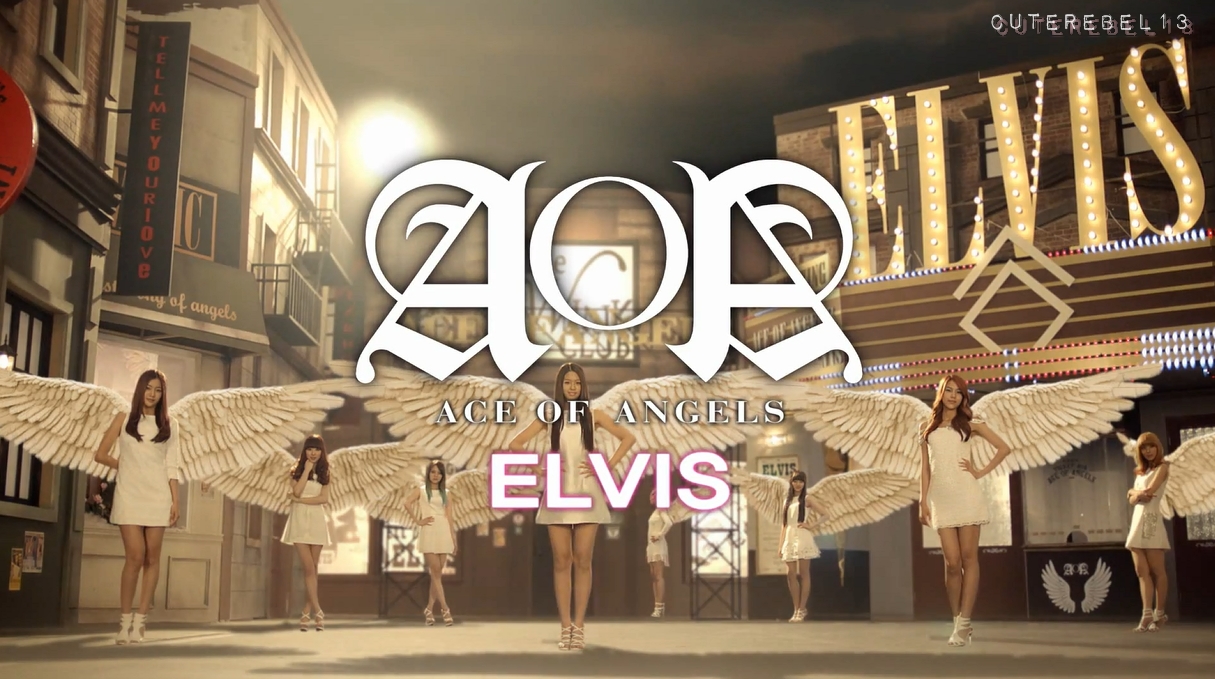 AOA ANGELS' STORY 1st SINGLE ALBUM ELVIS AOA 1st Single Album Vol