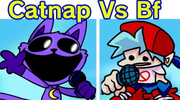 FNF VS CatNap - Jugar Online y Descargar MOD catnap vs bf