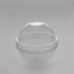 Tampa PET bolha s/ furo p/ copos PLA e PET - 78mm