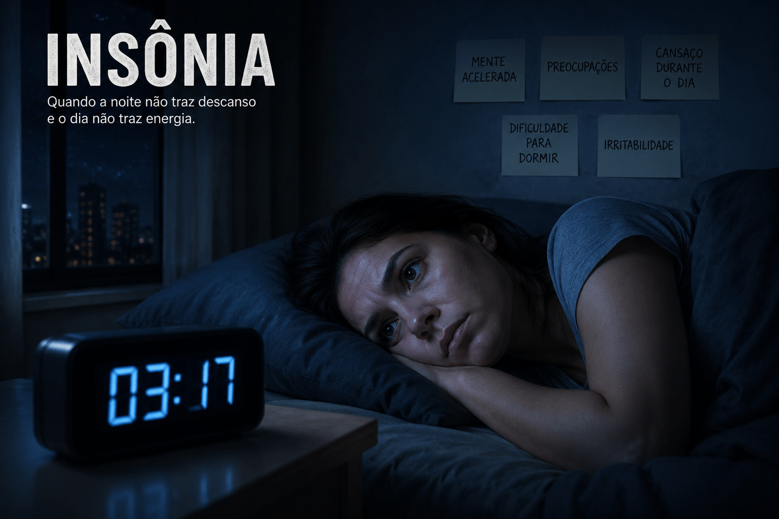 Insônia: Entenda as Causas, Sintomas e Como Voltar a Dormir Bem