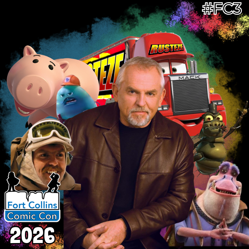 John Ratzenberger collage with characters he has played
