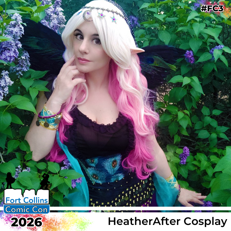 HeatherAfter Cosplay dressed as a fairy.