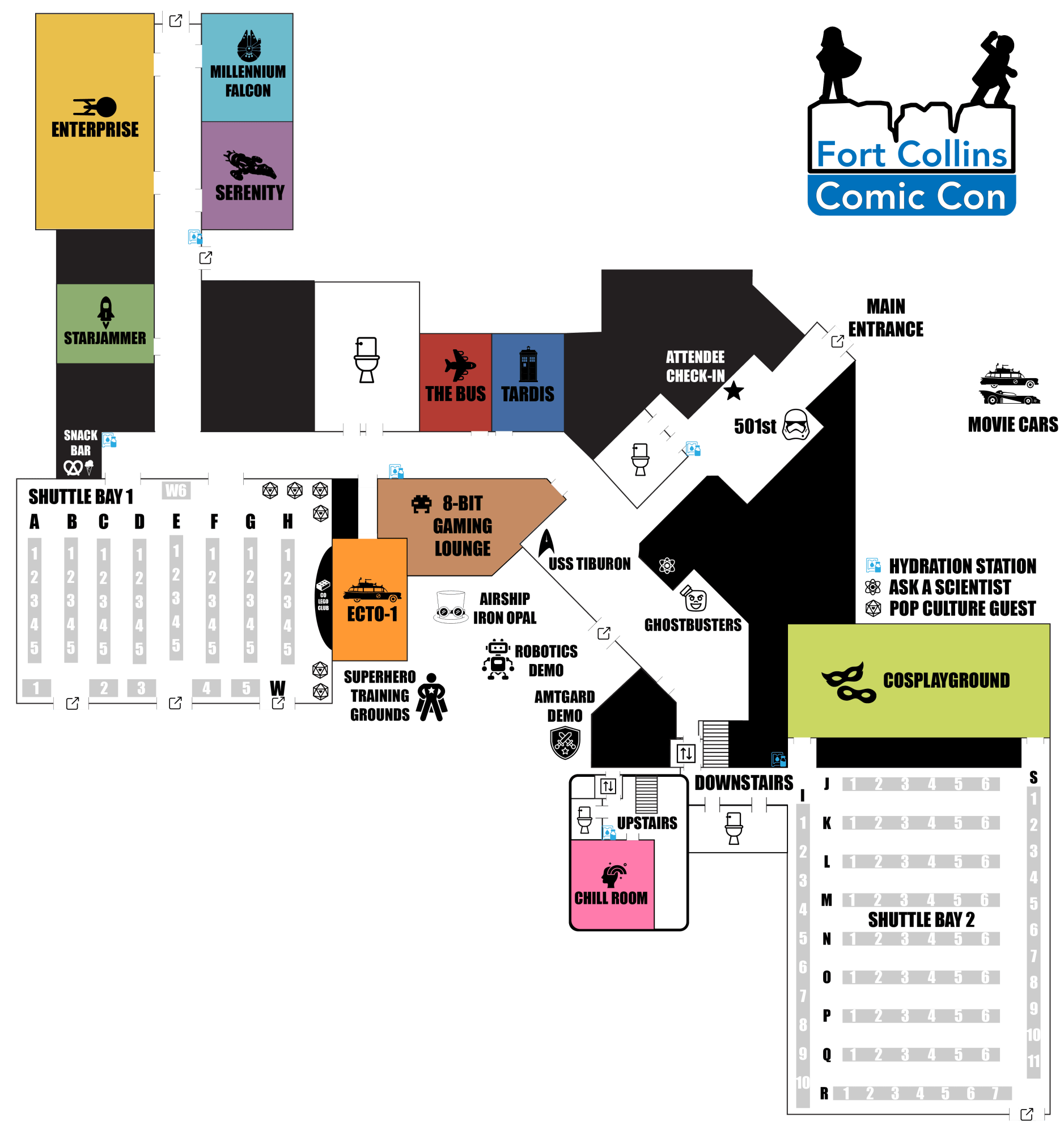 Senior Center map for FC3