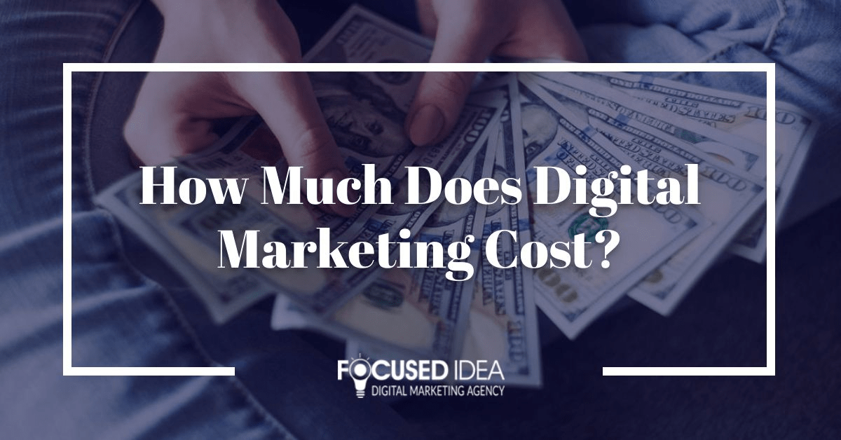 How much does digital marketing cost?