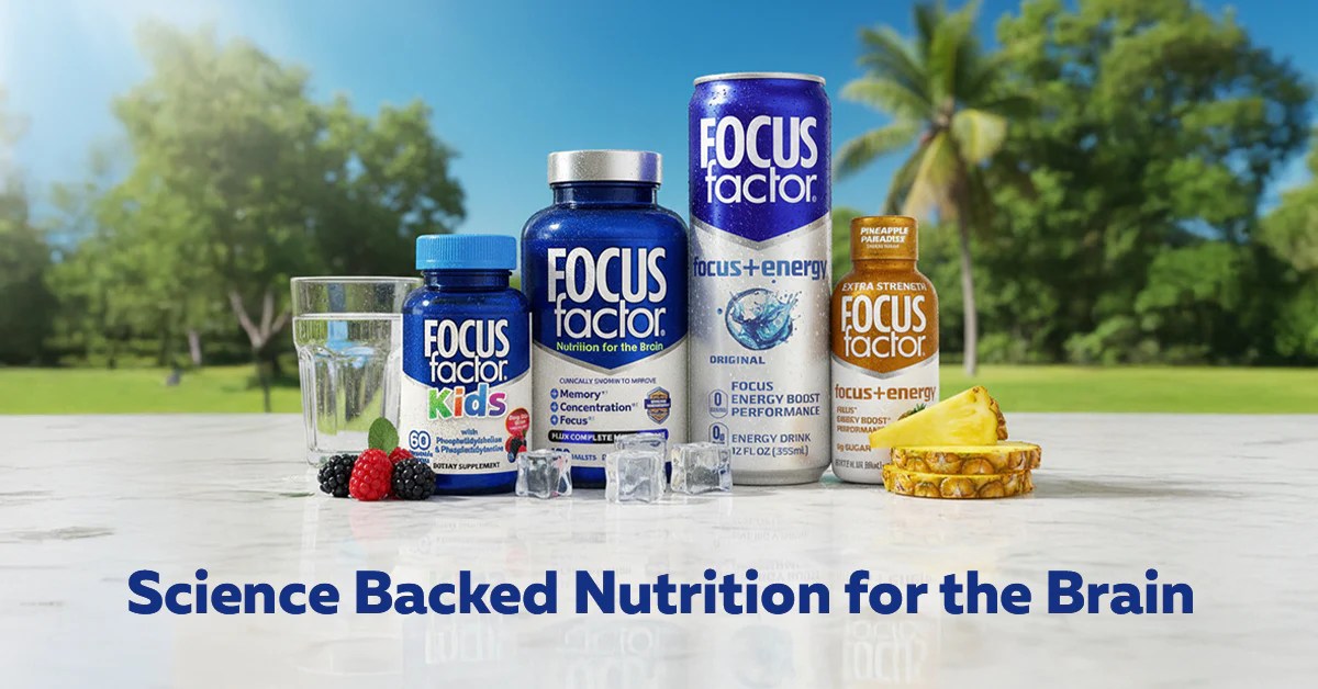 Focus Factor Brain Health Supplement For Memory Concentration