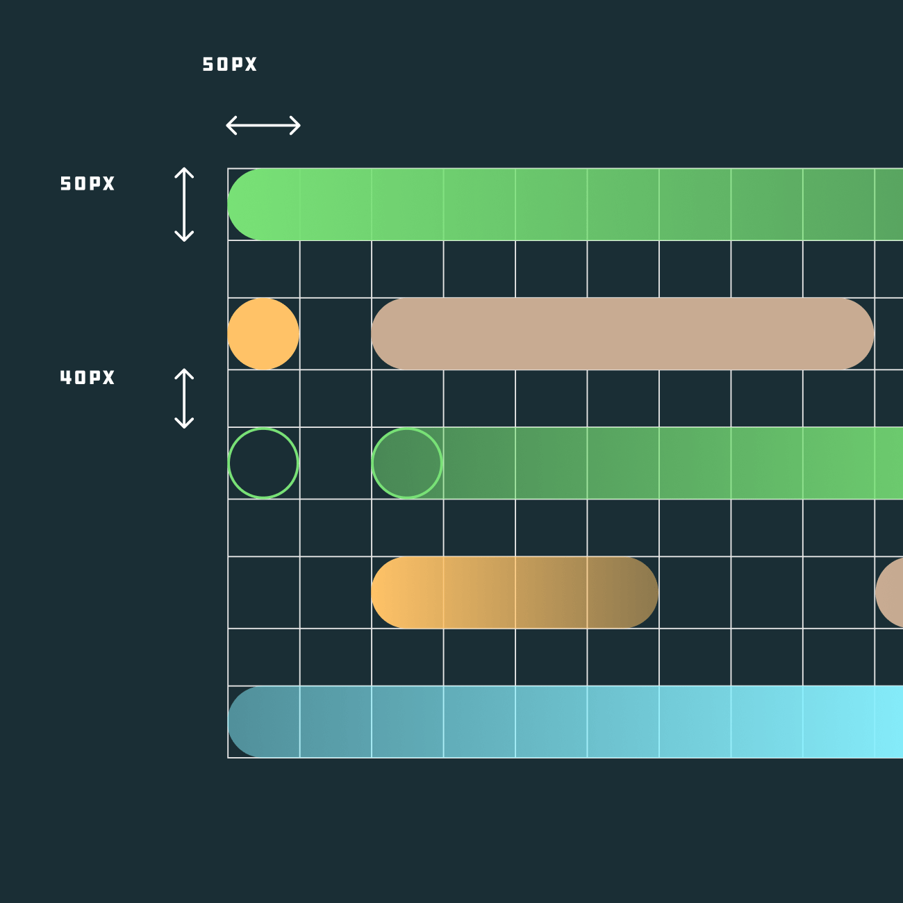 Glyphic Odi - Mobile Landscape Patterns for Desktop