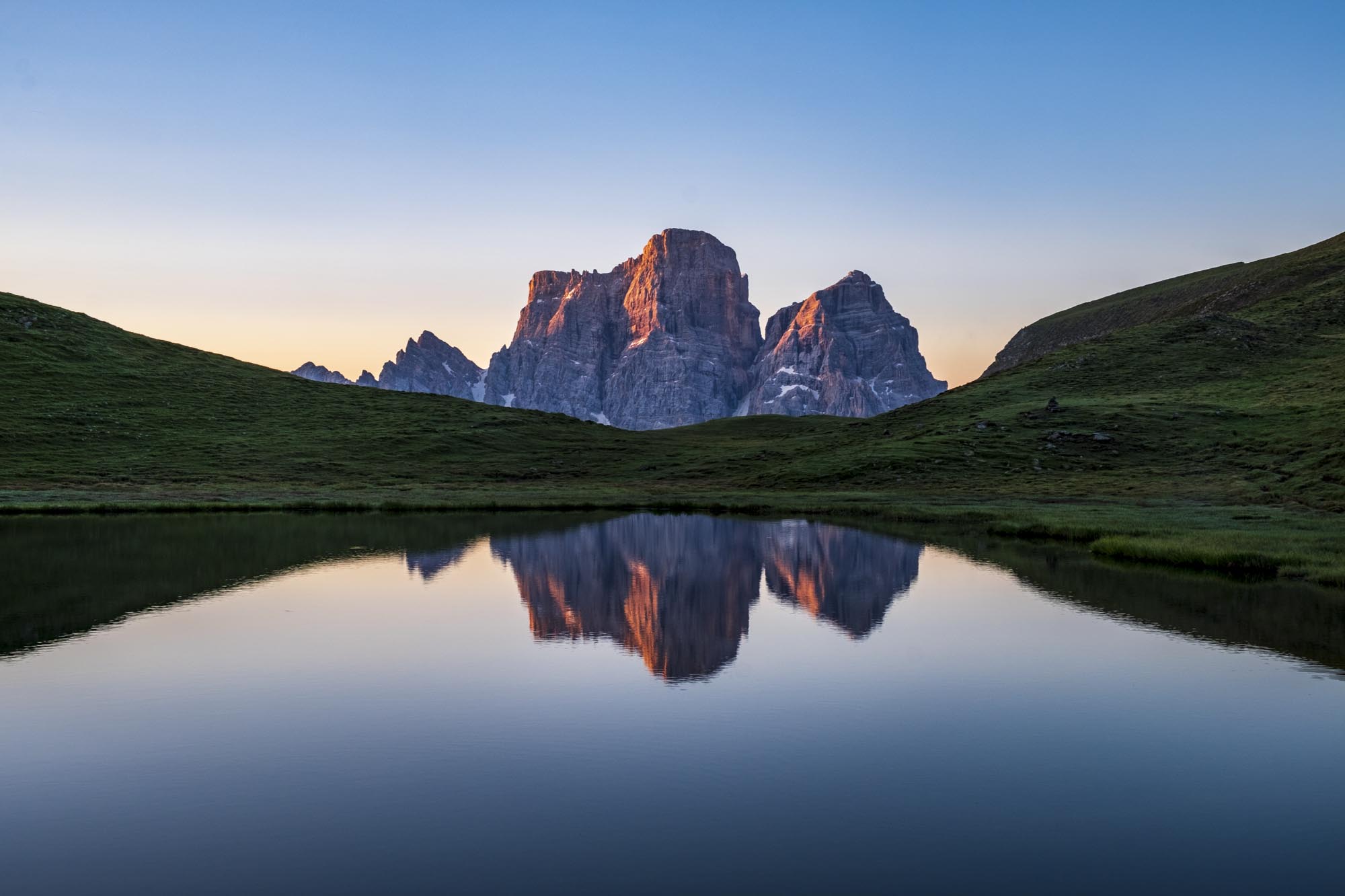 monte pelmo lago delle Baste