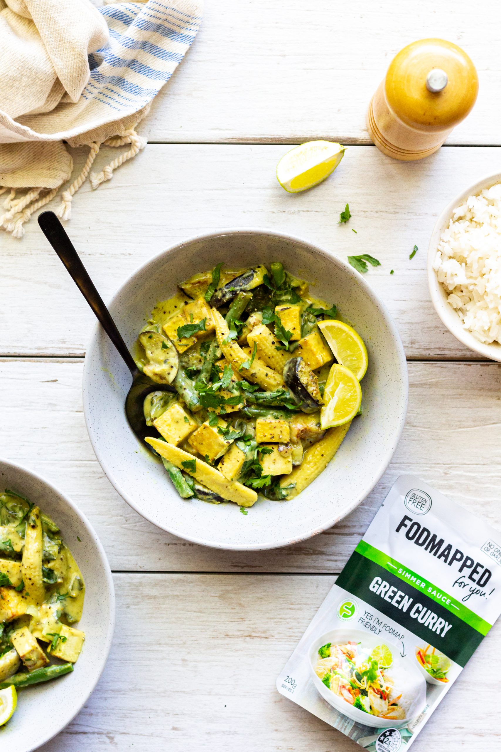 Thai Green Curry with Tofu - FODMAPPED FOR YOU