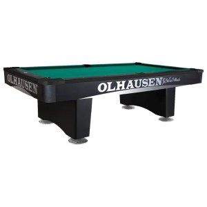 The Grand Champion III pool table by Olhausen USA.
