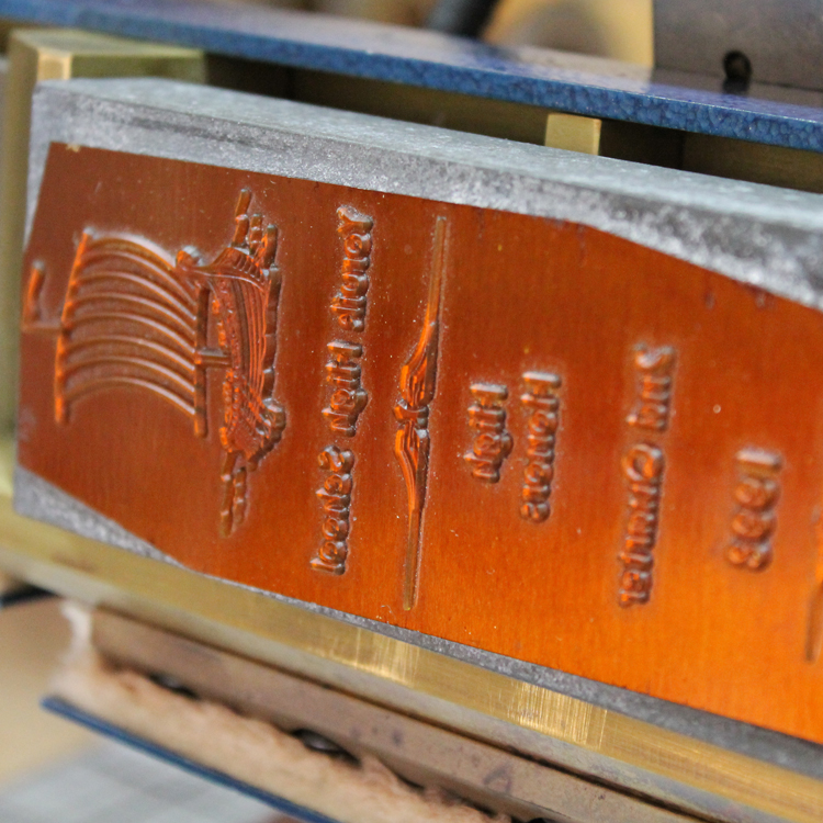 Polymer Die on Book Master