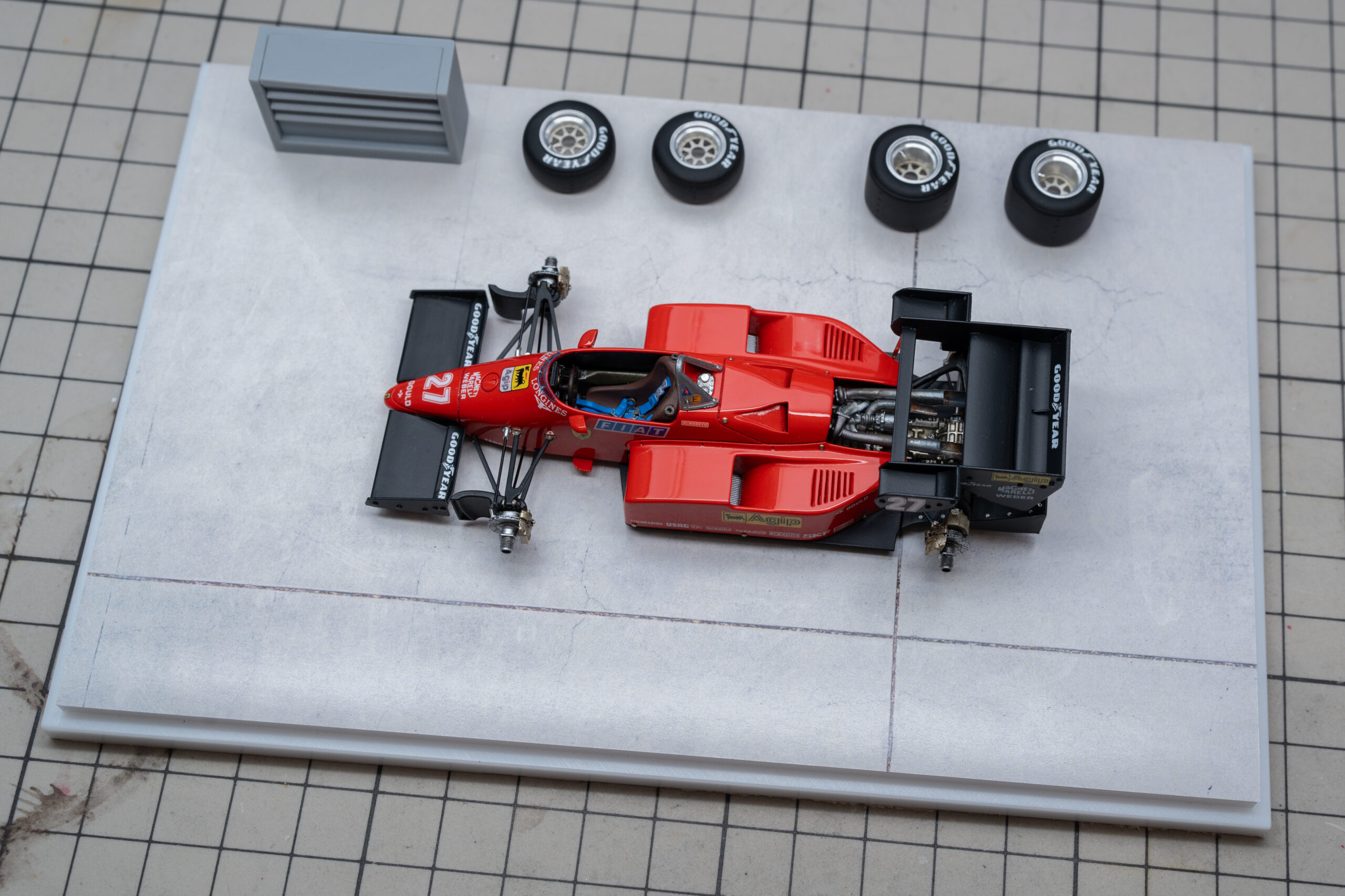 Ferrari 126C4-M2 | FOLDING PLAMO FACTORY | TMK440 | tameo
