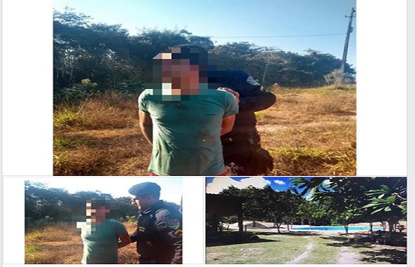 POLÍCIA MILITAR EM PIMENTA BUENO, PRENDE HOMEM POR SUSPEITA DE MANTER FAMÍLIA EM CÁRCERE PRIVADO