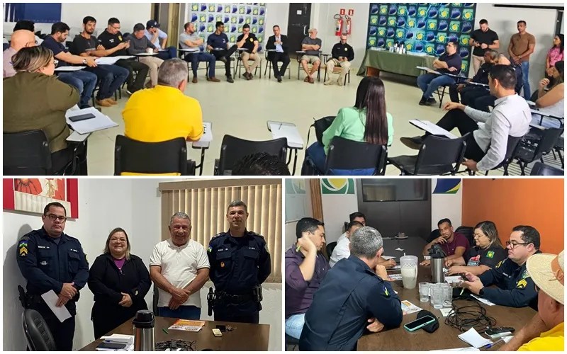 União institucional fortalece pacto pela segurança e anuncia expansão estratégica do sistema de videomonitoramento em Pimenta Bueno.