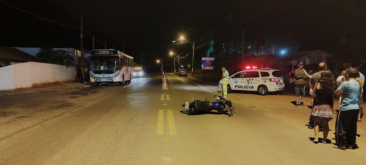 Embriagado, menor se envolve em acidente com moto em Flórida Paulista