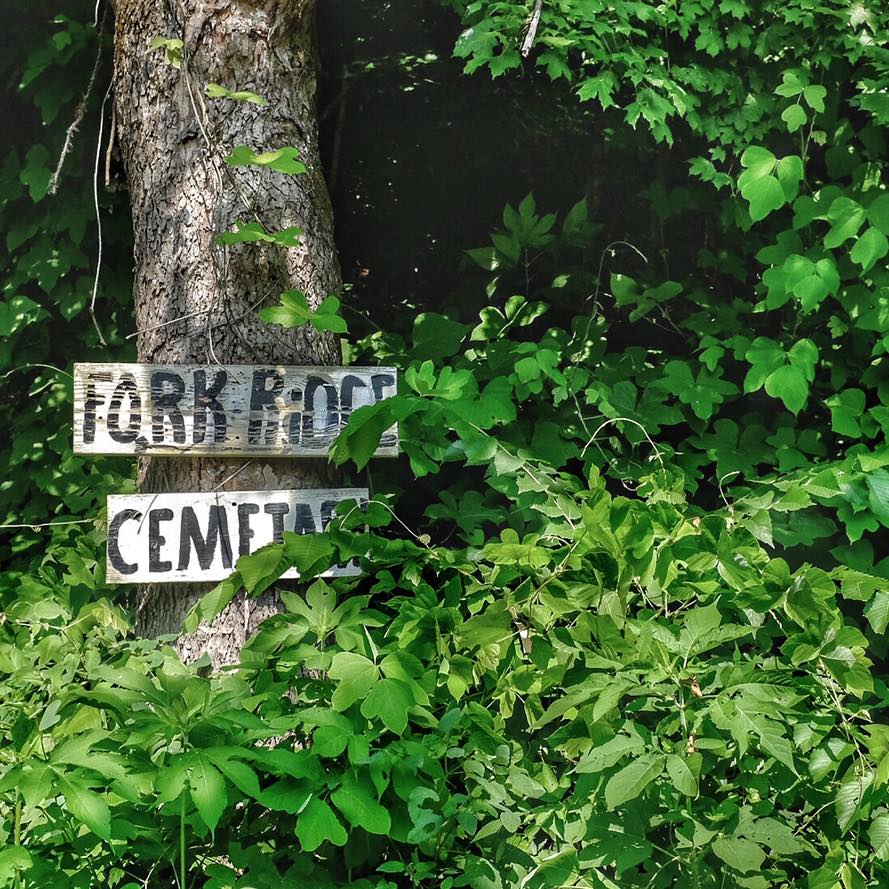Fork Ridge Cemetery Sign
