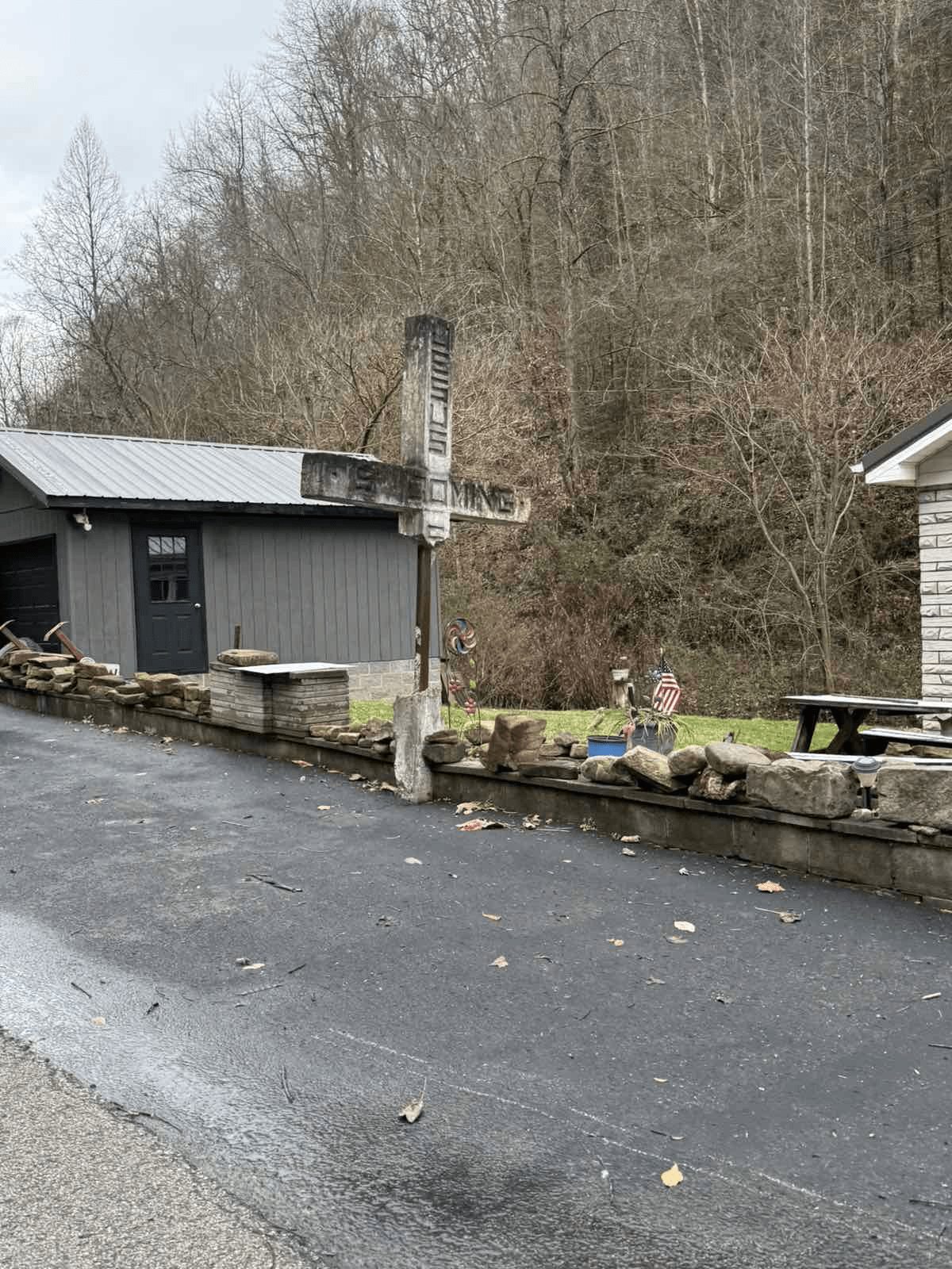 Harrison Mayes Cross in Pike County, KY