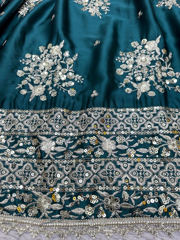Japan Satin Lehenga Choli & Net Dupatta