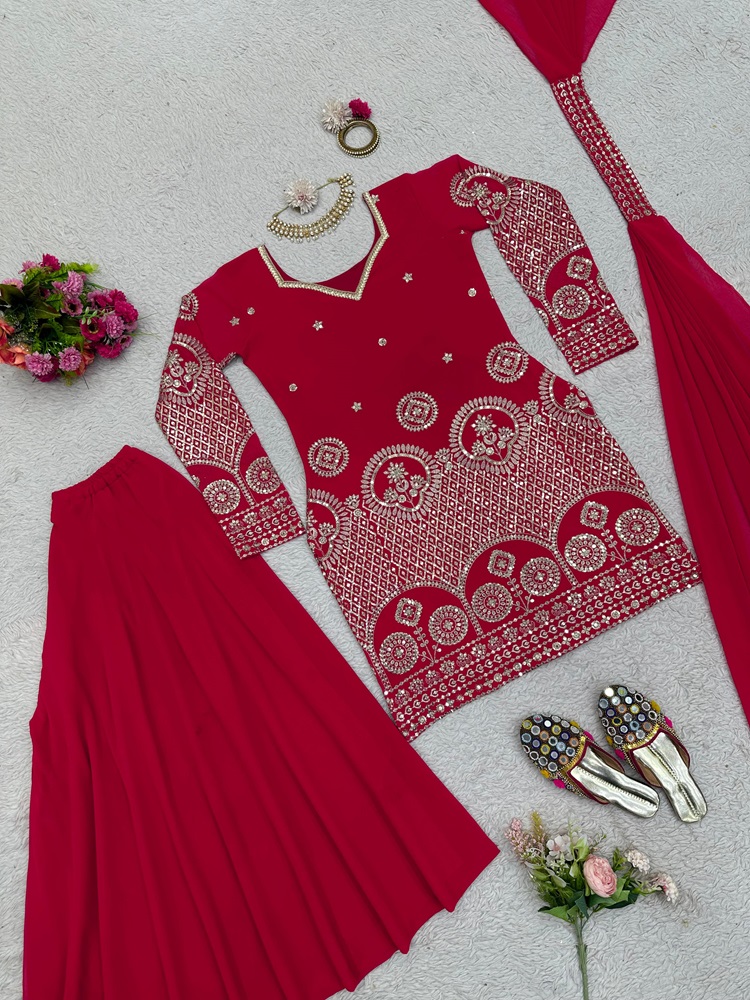 Designer Suit and Sarara Set