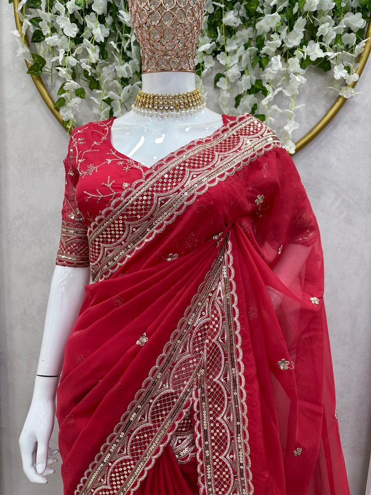 Designer Tibby Silk Saree