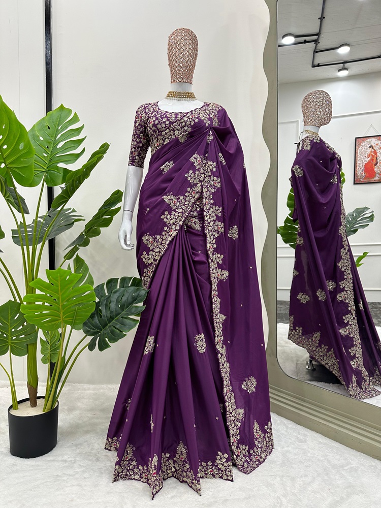 Designer Jimmy Chu Saree