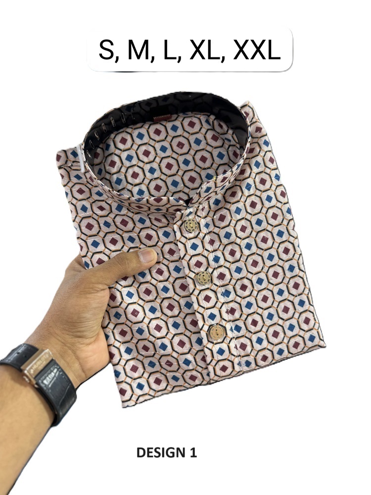 Crochet Work & Digital print Kurta