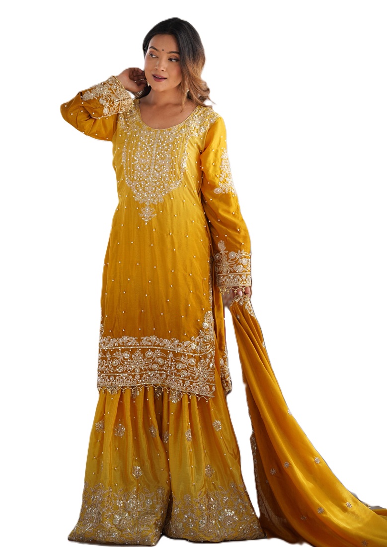 Chinon Silk Top and Palazzo Set
