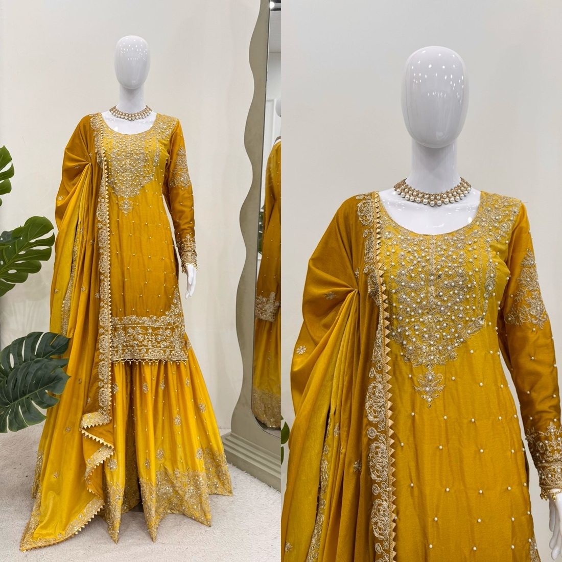 Chinon Silk Top and Palazzo Set