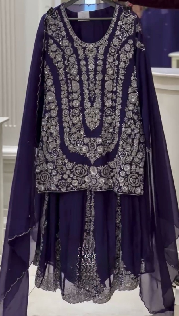 Georgette Top Palazzo Set