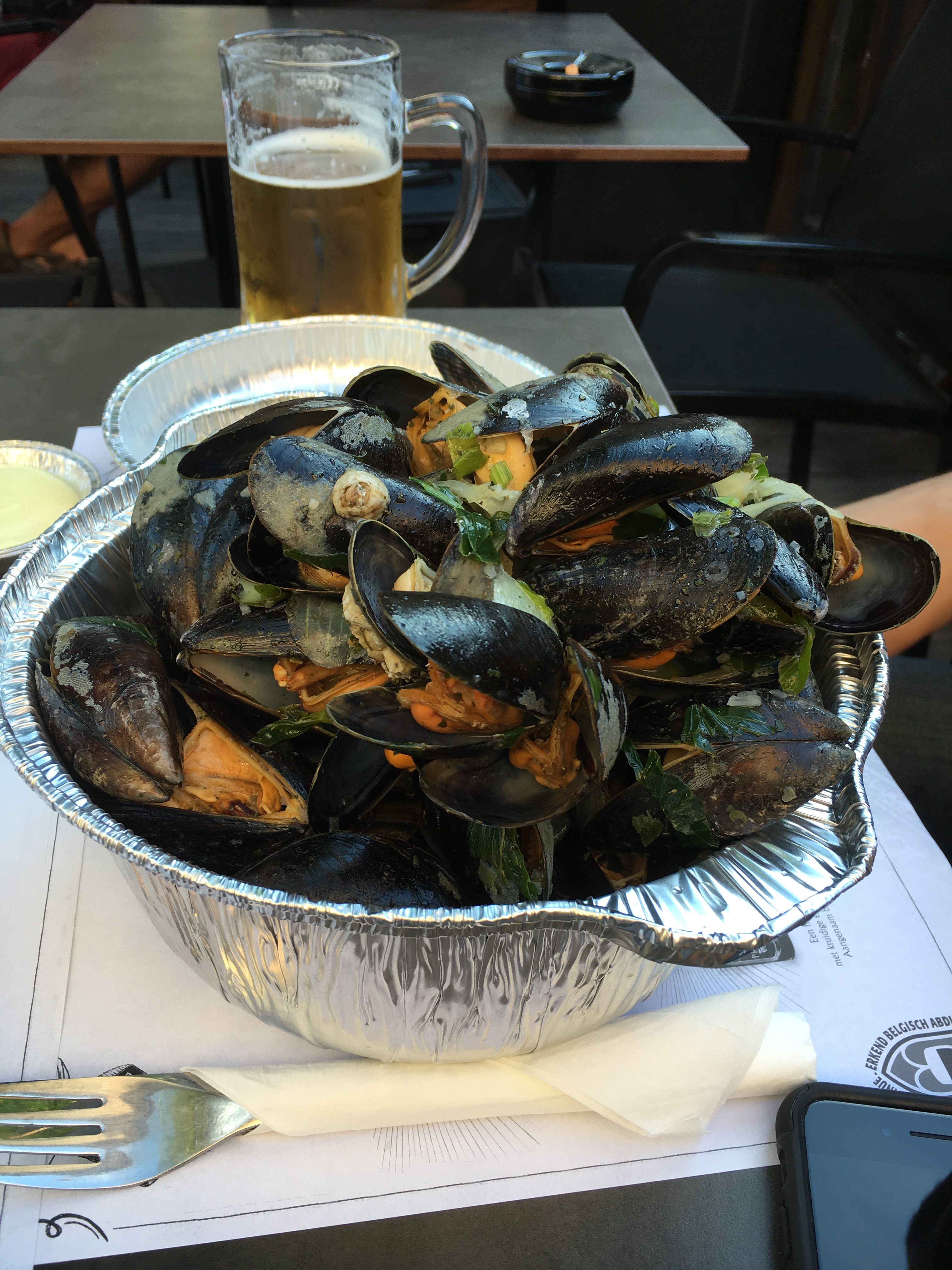 Fresh Mussels
