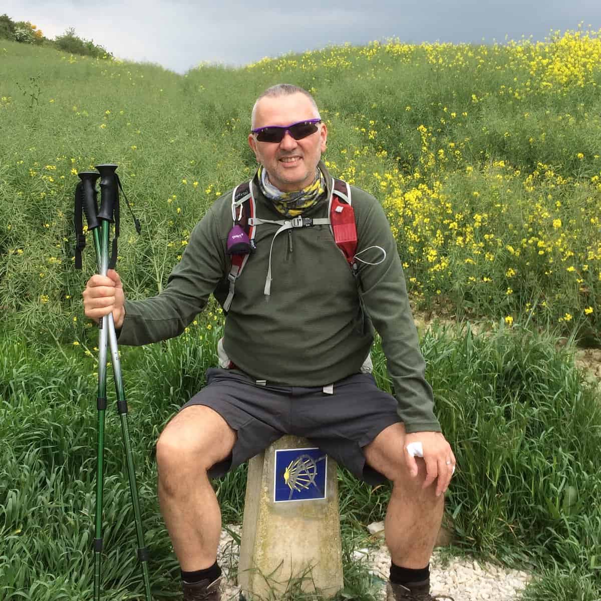 walking The Camino de Santiago path