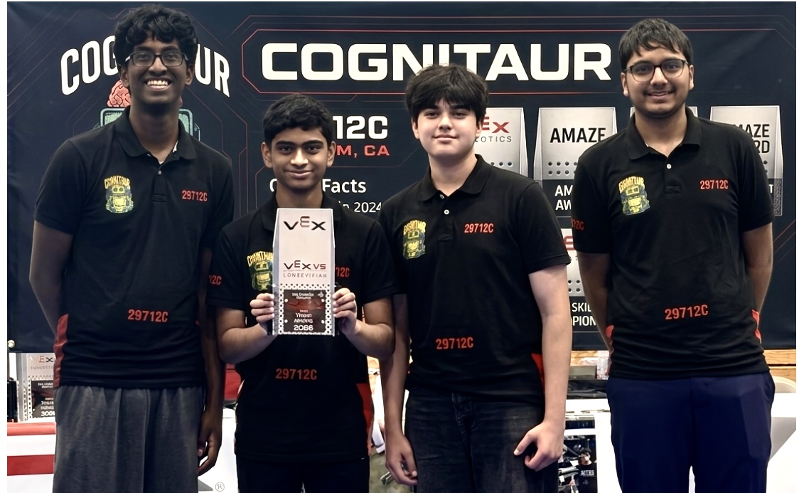 How Team COGNITAUR 29712C Won the Think Award & Advanced to the VEX Robotics World Championship (2026)