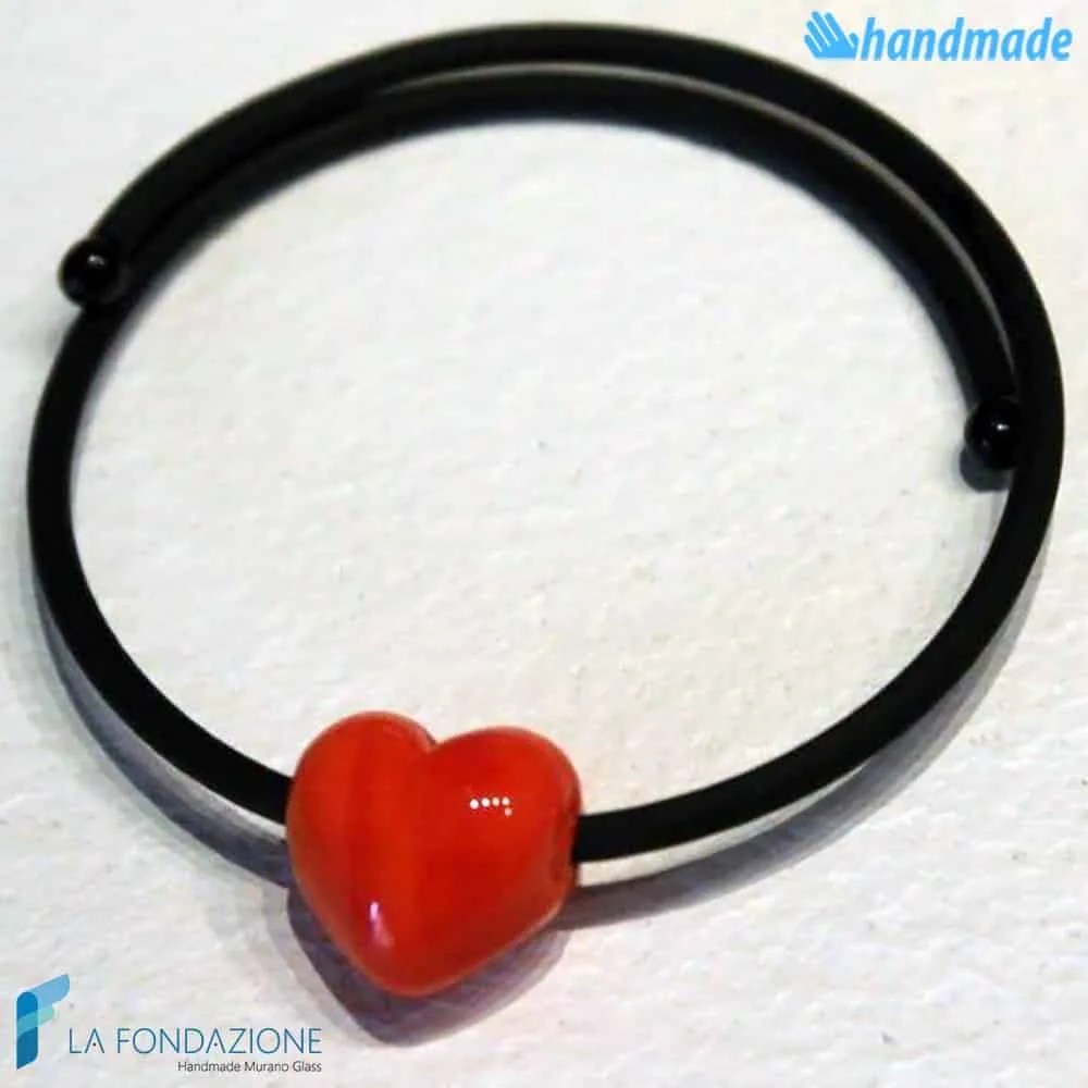 Little Cupid Bracelet handmade Murano glass - La Fondazione snc - BRAC0027