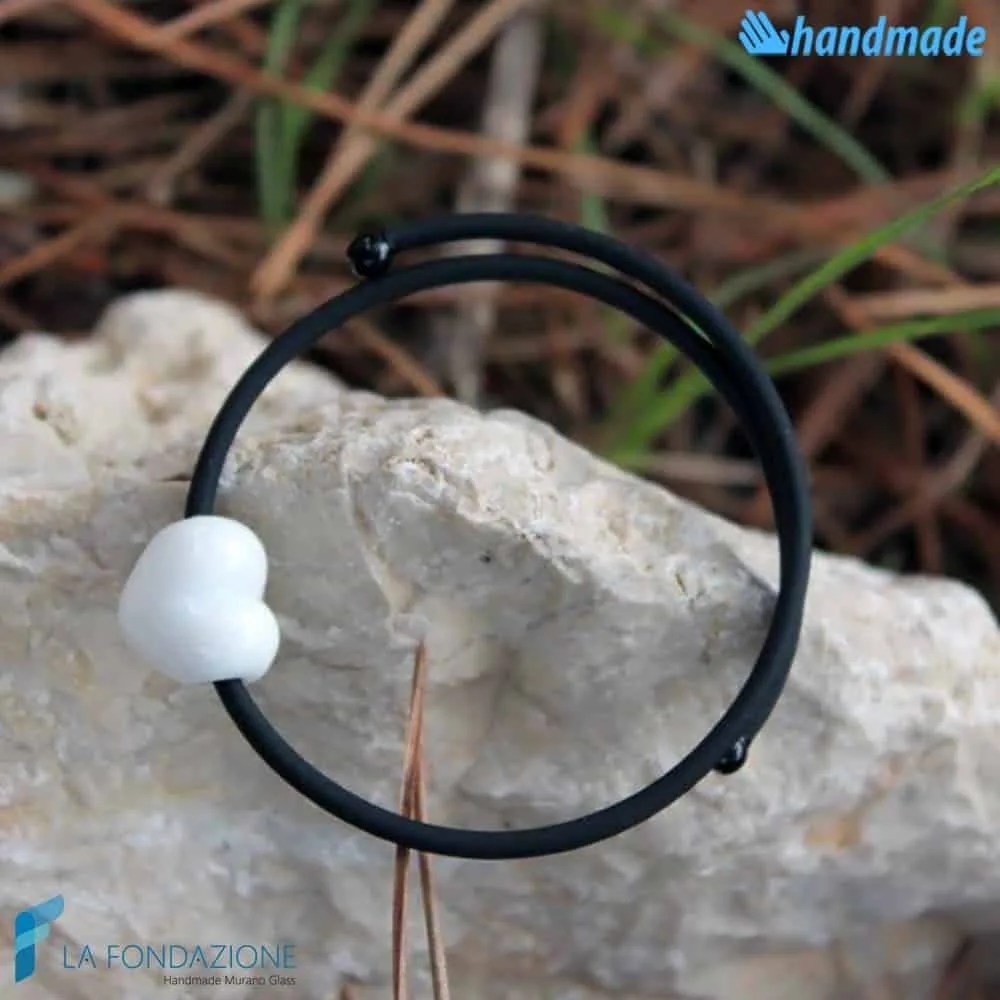 Little Cupid Bracelet handmade Murano glass - La Fondazione snc - BRAC0027