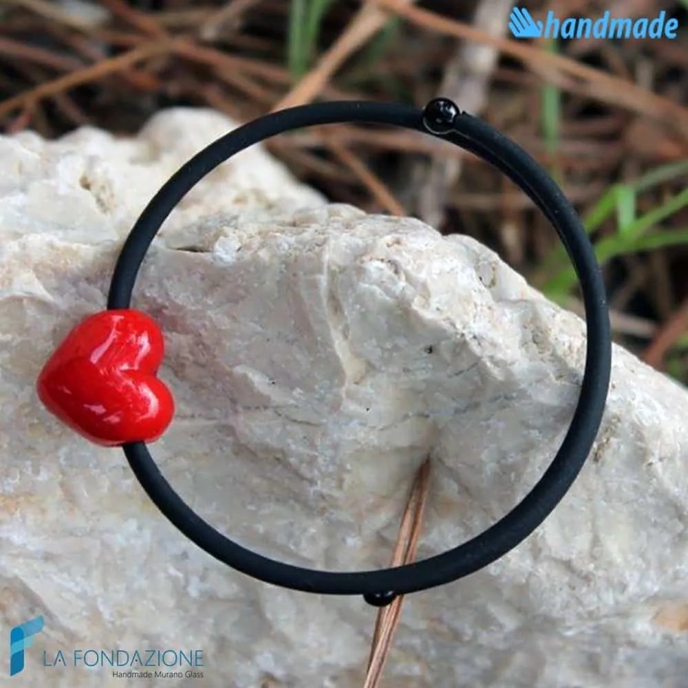 Little Cupid Bracelet handmade Murano glass - La Fondazione snc - BRAC0027