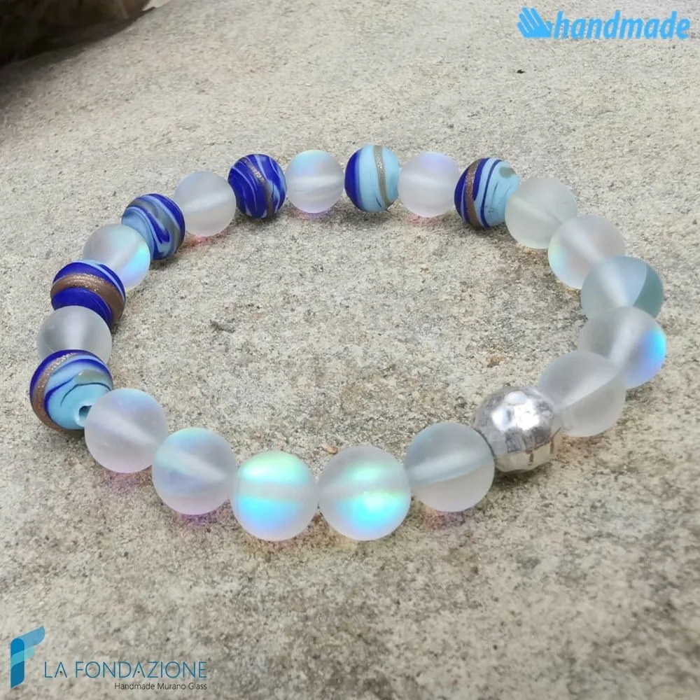 Zanzibar Opal - Bracciale in vetro di Murano