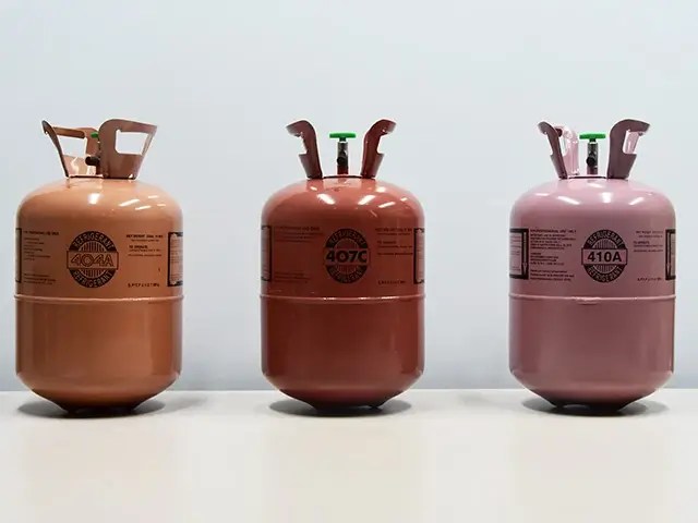 Use and differences of r410a, r134a, r407c, r22 refrigerants