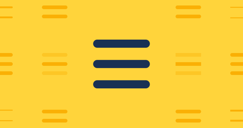 Bars Classic Solid Icon Font Awesome - Premium Light Wallpaper - Mobile