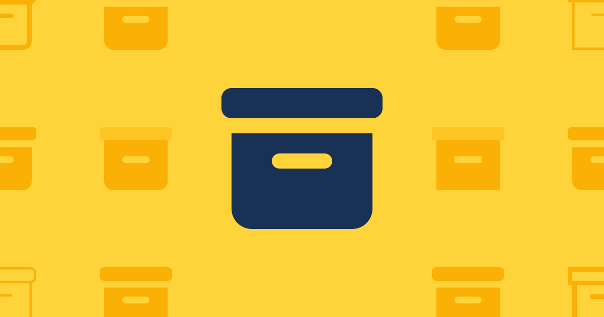 Box Archive Solid Icon Font Awesome