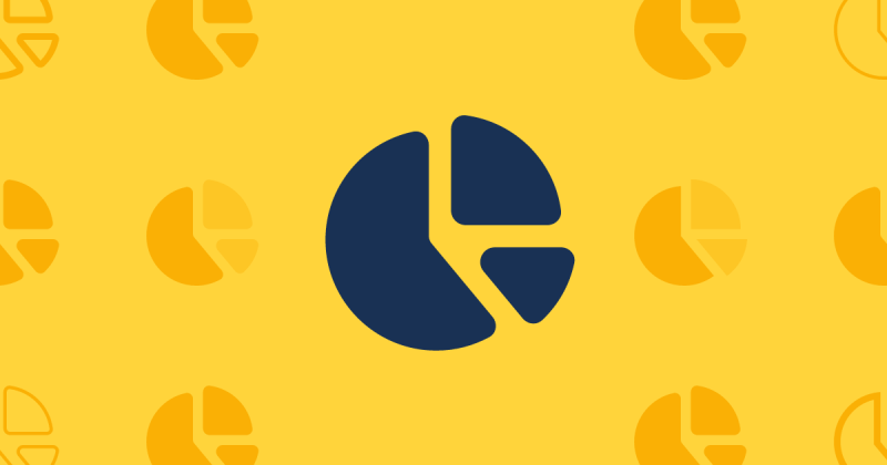 Pie Chart Font - Professional Minimal Background - Full HD