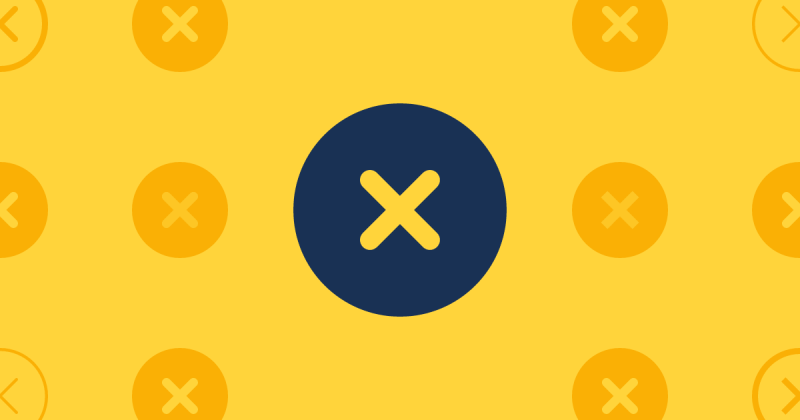 Square Xmark Regular Icon Font Awesome - Gradient Design Collection - 4K Quality