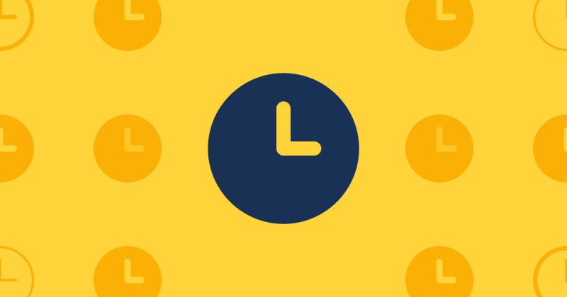 Clock Two Solid Icon Font Awesome - Modern Sunset Background - HD